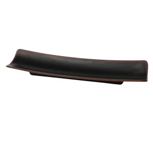 NA-414BK Nature Art 13" X 3 1/2" X 1" Long Tray