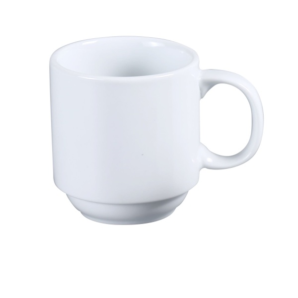 AC-12-P Abco 3 1/2" Prime Mug Stackable 12 oz