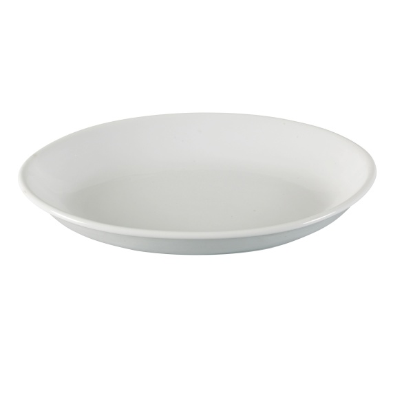 AC-215 Abco 15 1/2" X 11" X 2" Oval Deep Platter