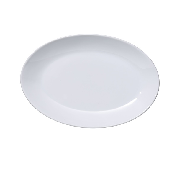 AC-812 Abco 12" X 8 1/2" Deep Coupe Platter 20 oz