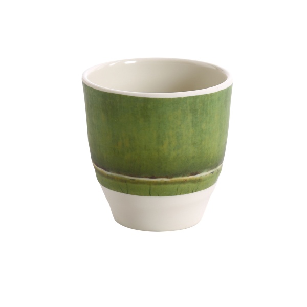 BA-001 Bamboo Style 3" X 3" Tea Cup 7 oz