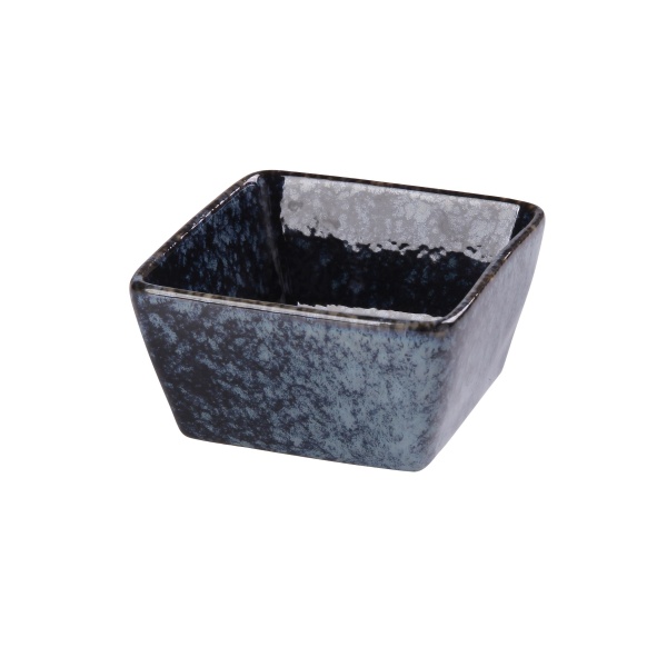 BL-4031 Blue Star 3-1/4" X 3" X 1-3/4" Square Sauce Dish 3.5 oz