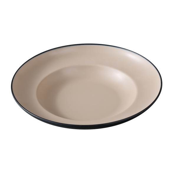 BM-810CL Birmingham 10 3/4" X 7" X 2 1/4" Mediterranean Pasta Bowl 12 oz