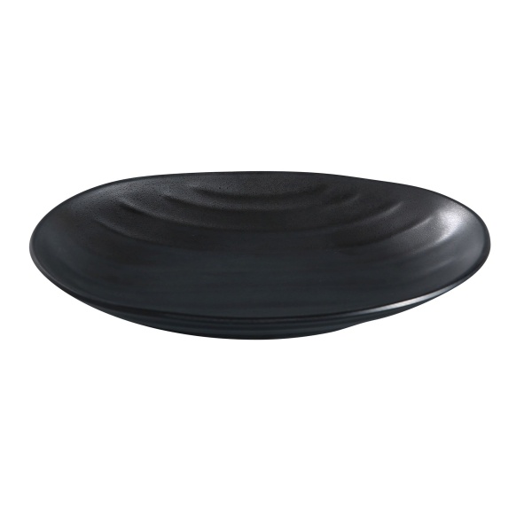 BP-2108 Black Pearl 8 1/2" X 5" Oval Deep Plate