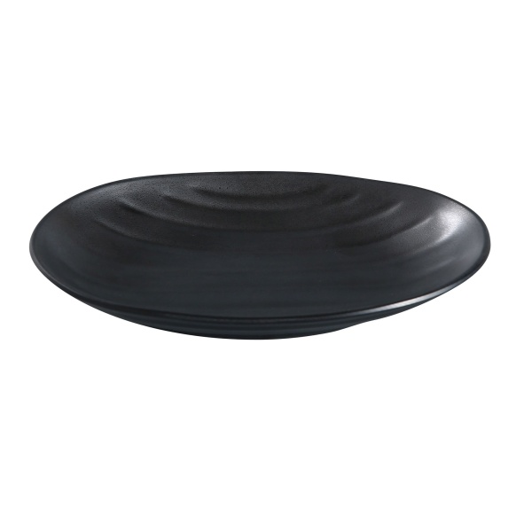 BP-2109 Black Pearl 9 1/2" X 5 1/2" Oval Deep Plate