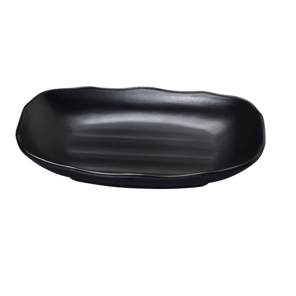 BP-2207 Black Pearl 7" X 4 1/2" Rectangular Deep Plate