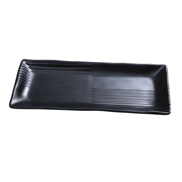 BP-2209 Black Pearl 8 1/2"  X 4" Rectangular Plate