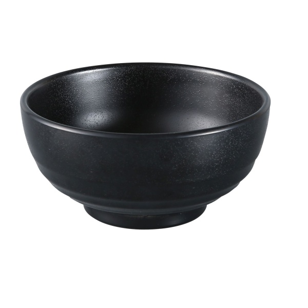 BP-3006 Black Pearl 6" X 3" Woodong Noodle Bowl 26 oz