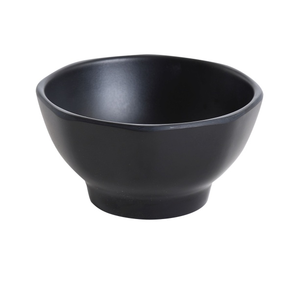 BP-3104 Black Pearl 4 1/2"  X 2 1/2" Miso Soup Bowl 10 oz