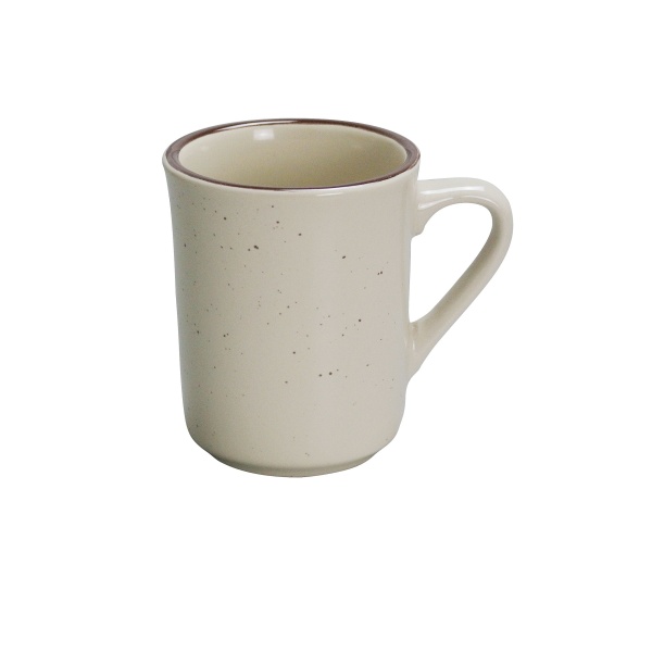 BR-17 Brown Speckled 3 1/2" Ventura Mug 7 oz