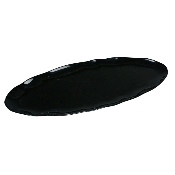 CAT-2024B Catering 24" X 10" Oval Platter - Black