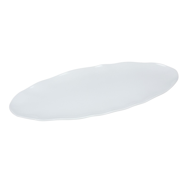 CAT-2024W Catering 24" X 10" Oval Platter - White