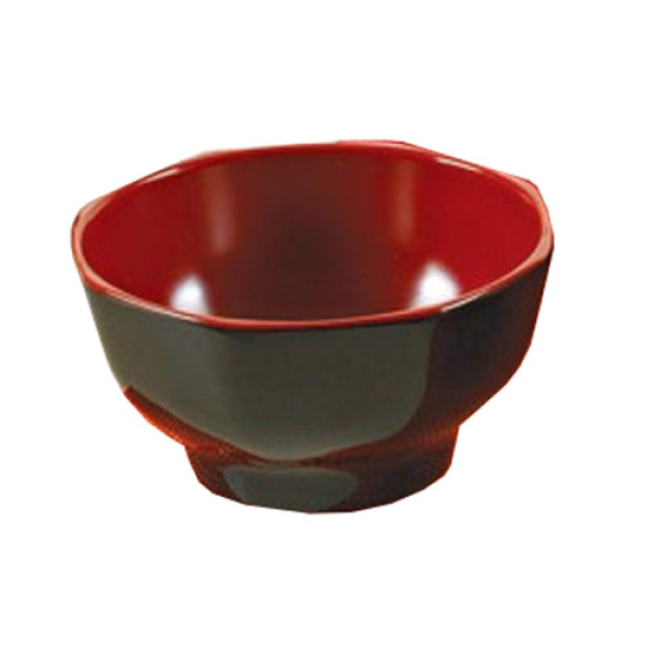 CR-3006 Black & Red 4 5/8" Bowl 10 oz