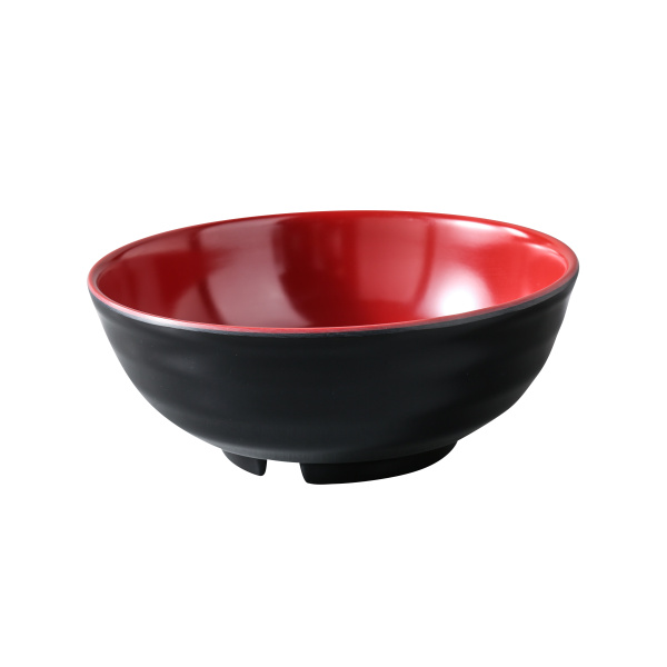 CR-538 Black & Red 8" Noodle Bowl 46 oz