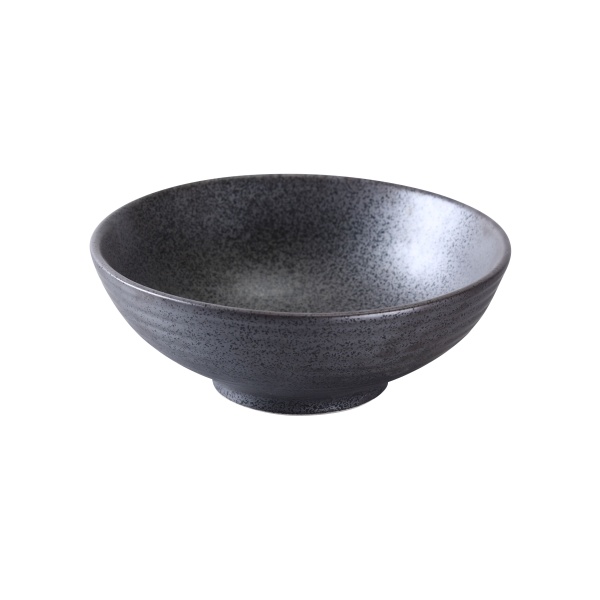 DB-3007 Diamond Black 6 3/4" X 2 3/4" Soup Bowl 24 oz