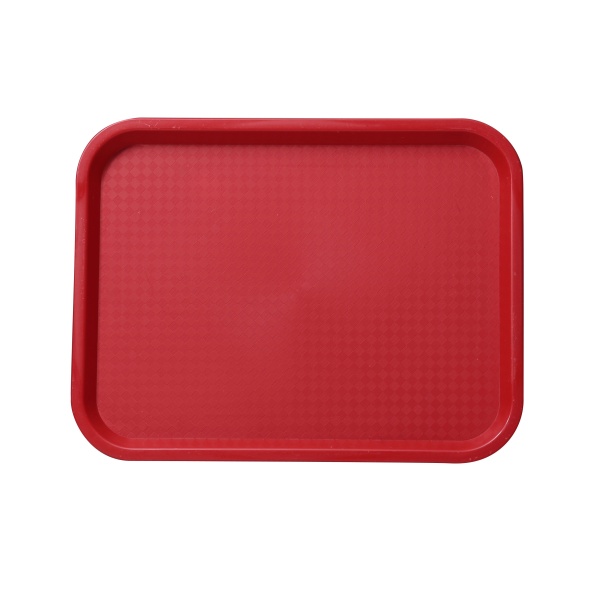 FT-14RD Serving Trays 14" X 10" Fast Food Tray Red