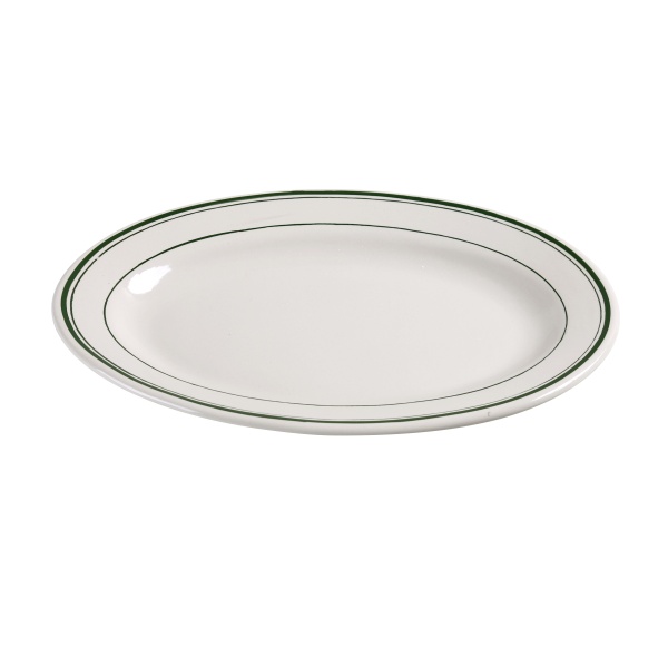 GB-13 Green Band 11 1/2" X 8 1/8" Platter