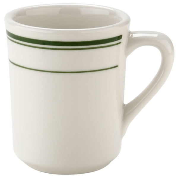 GB-17 Green Band 3 1/2" X 3 3/4"H Mug 8 oz