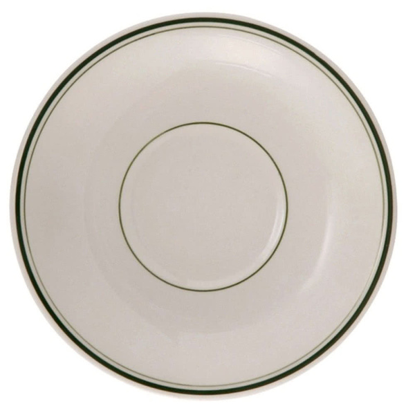 GB-2 Green Band 6 1/8" Saucer