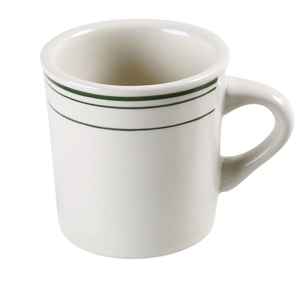 GB-38 Green Band 3 1/8" X 3"H Mug 8 oz