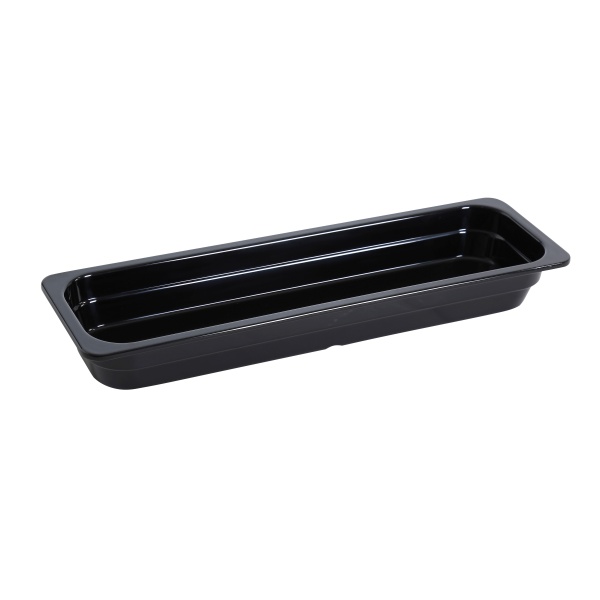 GN-420BK Gn Pan 20.87" X 6.38" X 2.56" / 530 162 X 65Mm Pan, Gn 2/4 Black