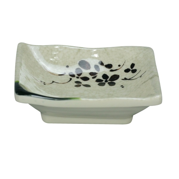 HO-2404 Honda 4" Square Sauce Dish