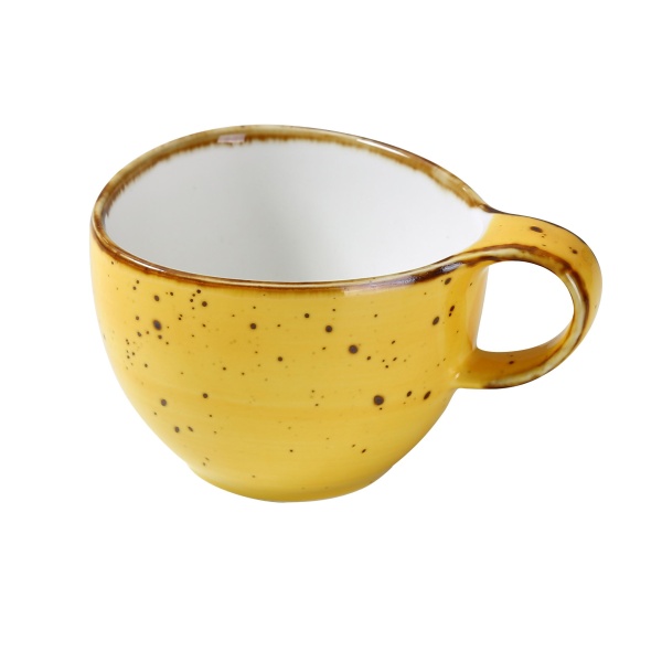 LY-001YL Lyon-Yellow 4" X 2 5/8" Coffee/Tea Cup 7 oz Yellow