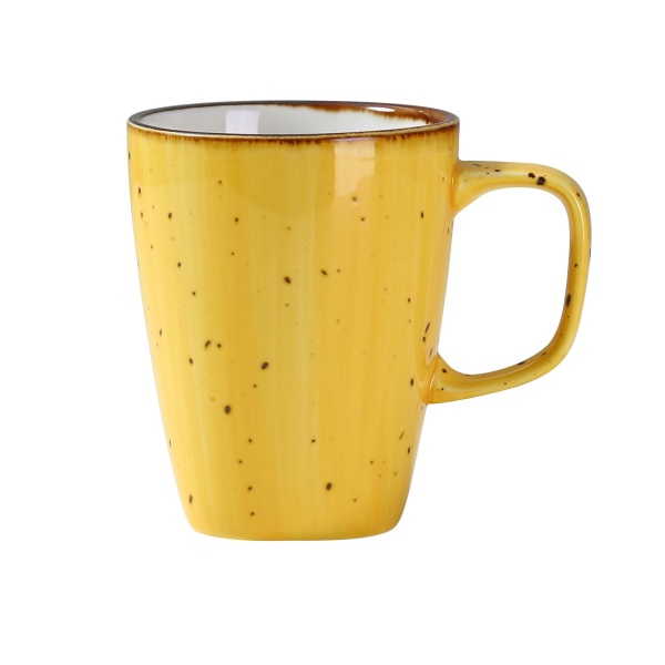 LY-503YL Lyon-Yellow 3 1/4" X 4" Mug 10 oz Yellow