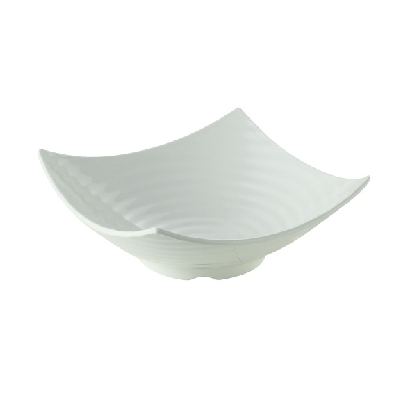 MD-813 Milando 13" Square Bowl 110 oz, 3 1/4"H