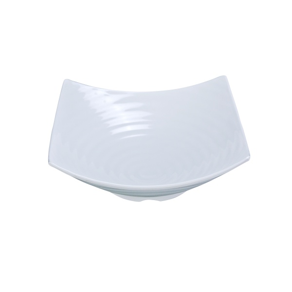 MD-816 Milando 16" Square Bowl 160 oz, 3 3/4"H