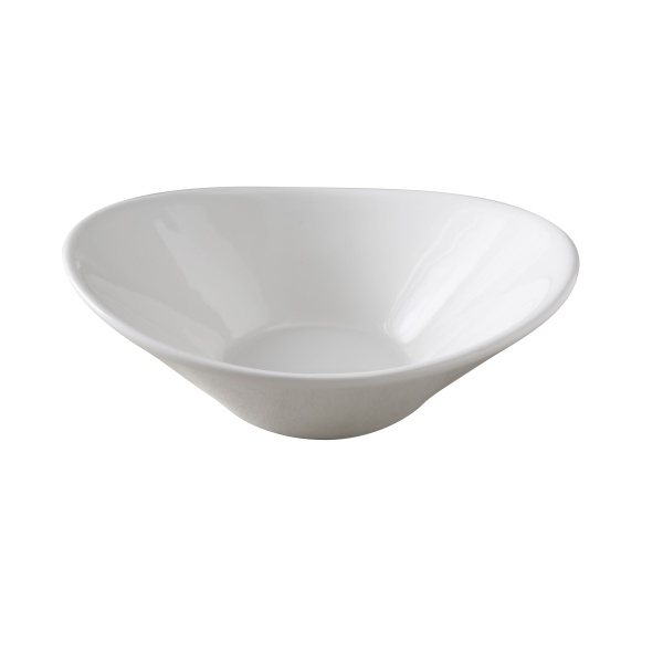 ML-709 Main Land 9" X 7 1/4" X 2 1/2" Oval Salad Bowl 22 oz