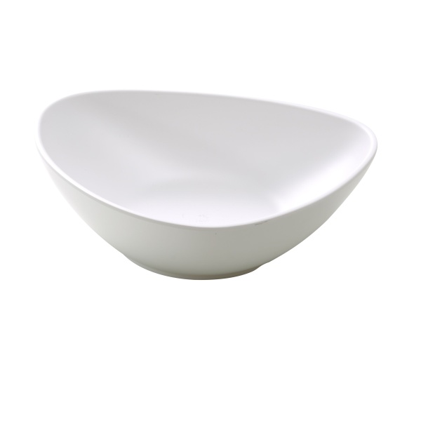 MO-211 Moderne 11" X 9" X 3" Deep Triangle/Pasta Plate 70 oz