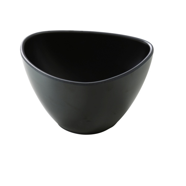 MO-306BK Moderne 5 1/2" X 4" X 3" Triangle Bowl Black