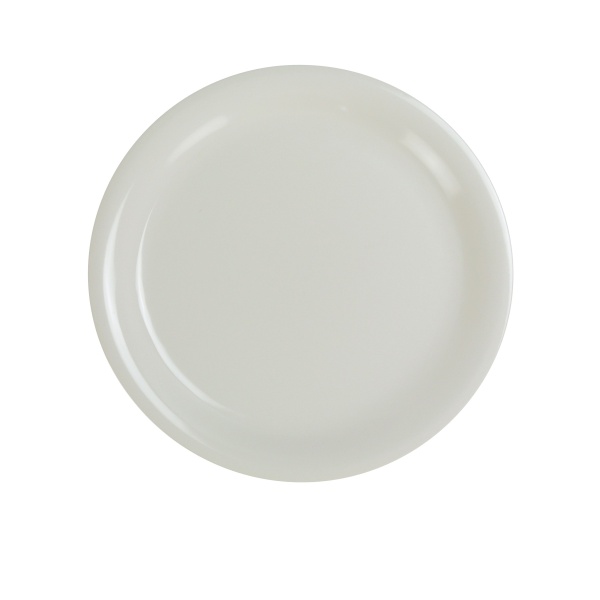 MS-107IV Milestone 7 1/2" Narrow Rim Round Plate Ivory