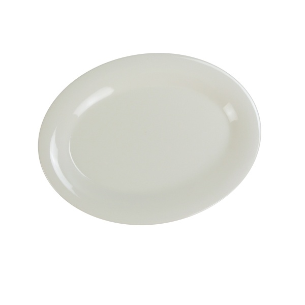 MS-209IV Milestone 9 1/2" X 7 1/4" Oval Platter Ivory