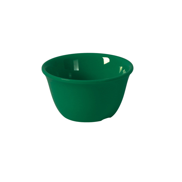 MS-303GR Milestone 4" X 2"H Bouillon Cup - 7 oz Green