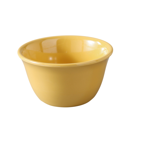 MS-303YL Milestone 4" X 2"H Bouillon Cup - 7 oz Yellow