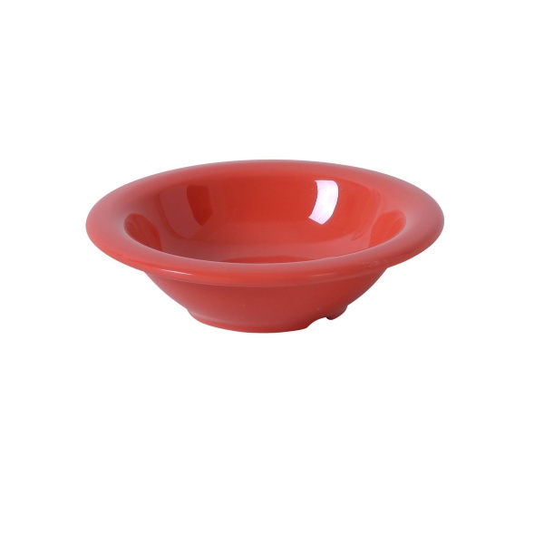 MS-5044RD Milestone 4 3/4" Salad Bowl - 4.5 oz Orange Red