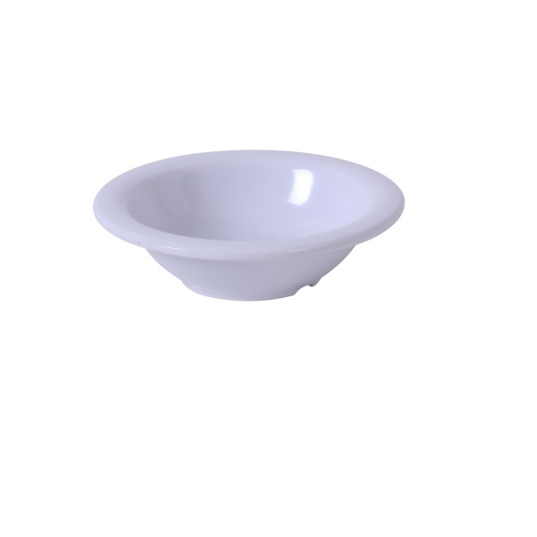 MS-5044WT Milestone 4 3/4" Salad Bowl - 4.5 oz White