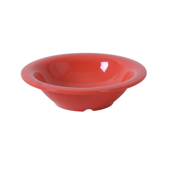 MS-5608RD Milestone 6" X 1 1/2"H Salad Bowl - 8 oz Orange Red