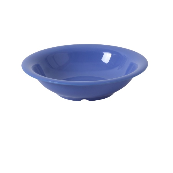 MS-5716BU Milestone 7 1/2" X 1 7/8"H Soup Bowl - 16 oz Blue