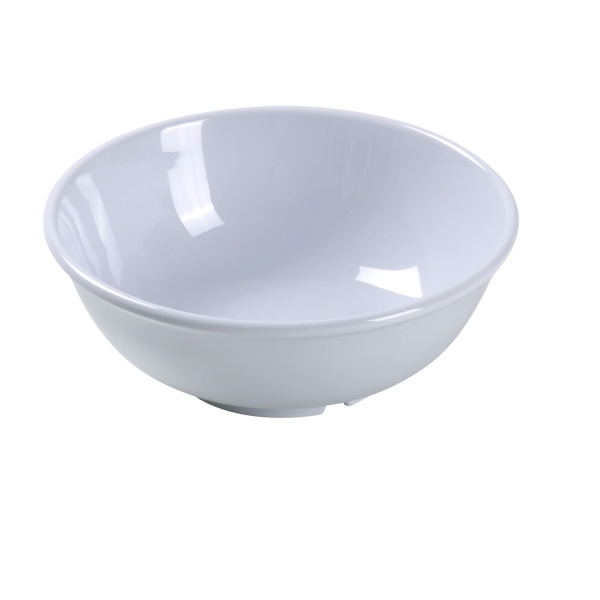 MS-5807WT Milestone 7 1/2" X 2 3/4"H Salad Bowl - 24 oz White