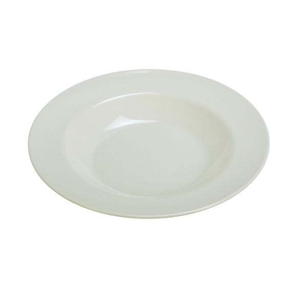 MS-5809IV Milestone 9 1/4" X 1 1/4"H Pasta Bowl - 13 oz Ivory