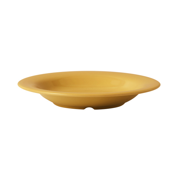 MS-5809YL Milestone 9 1/4" X 1 1/4"H Pasta Bowl - 13 oz Yellow