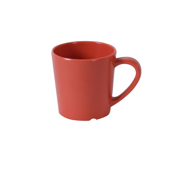 MS-9018RD Milestone 3" X 3"H Mug/Cup - 7 oz Orange Red