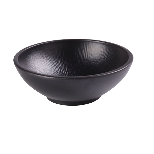 NB-807 Noble Black 7-1/8" X 2-5/8" Salad Bowl 24 oz