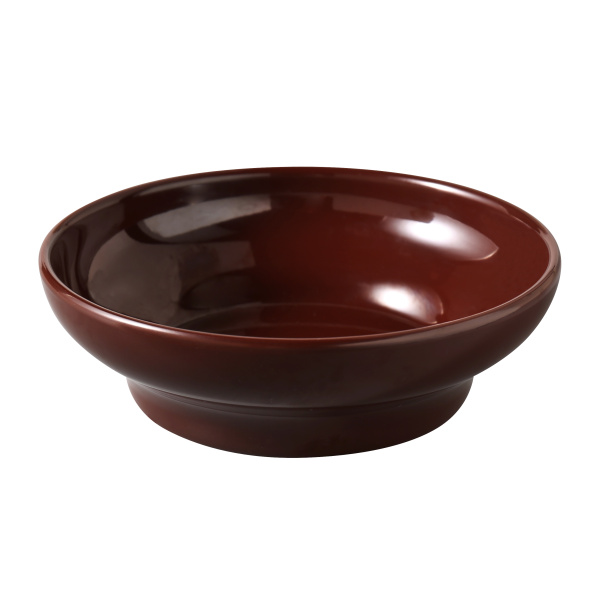 NC-351C Accessories (Melamine) 4 1/8", 4 oz Tulip/Salsa Bowl Chocolate