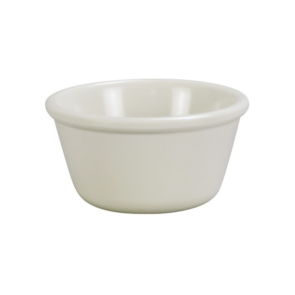 NC-535B Accessories (Melamine) 2 1/2", 1.5 oz Smooth Ramekin Bone