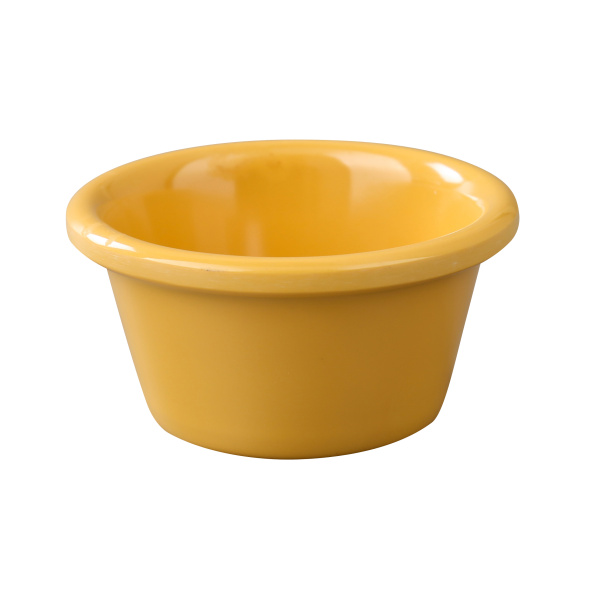 NC-536YW Accessories (Melamine) 2 7/8, 2 oz Smooth Ramekin Yellow