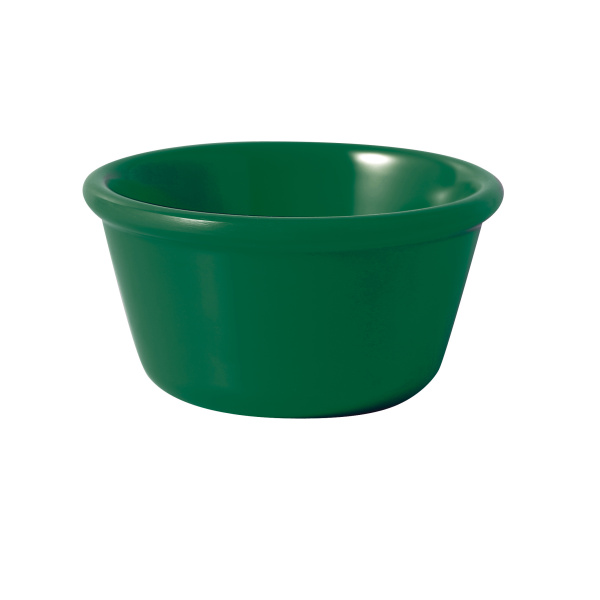 NC-538GR Accessories (Melamine) 3 3/8", 4 oz Smooth Ramekin Green